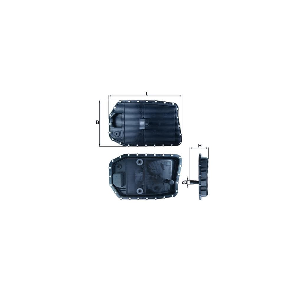 Baie ulei, cutie viteze automata MAHLE HX 154