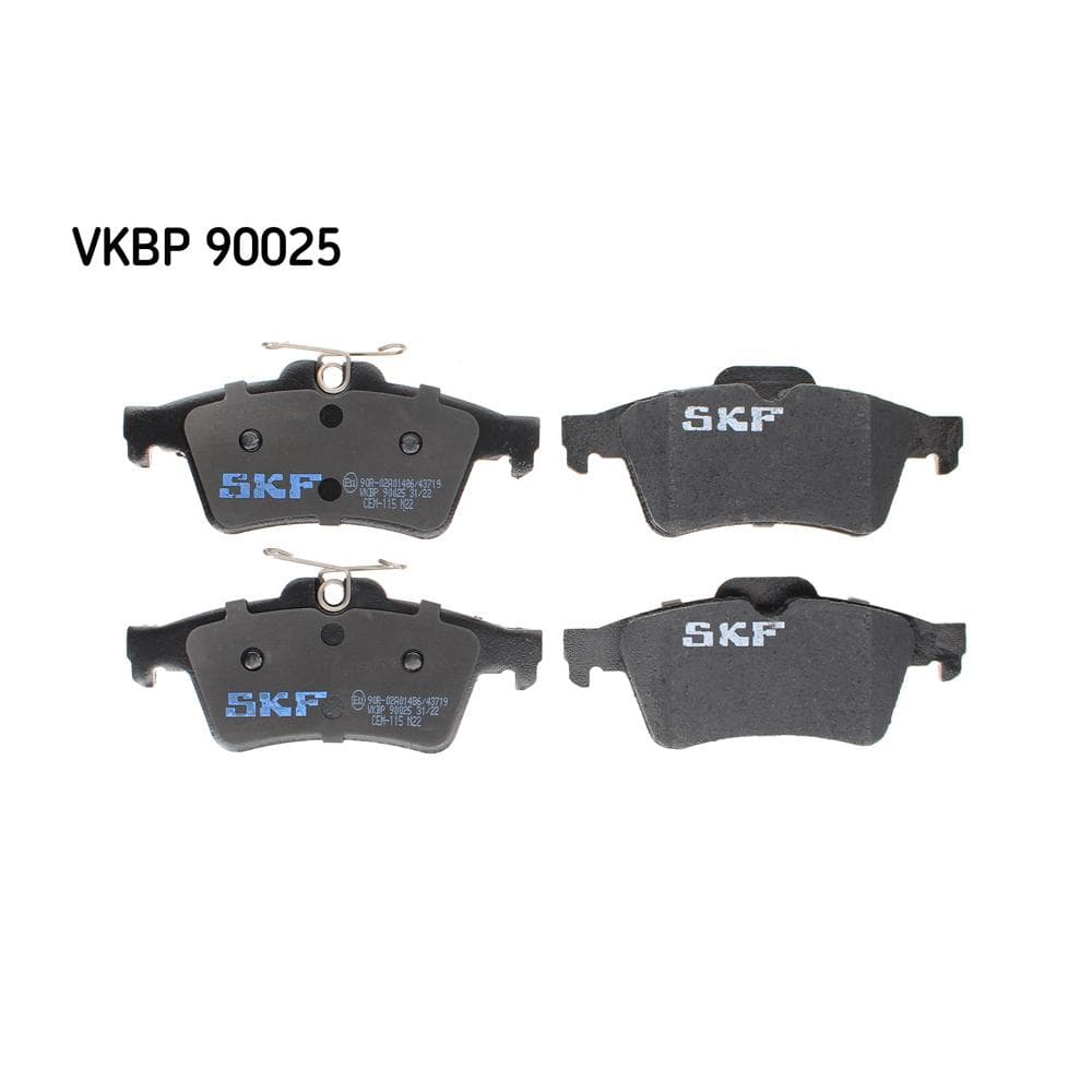 Set placute frana disc SKF VKBP 90025