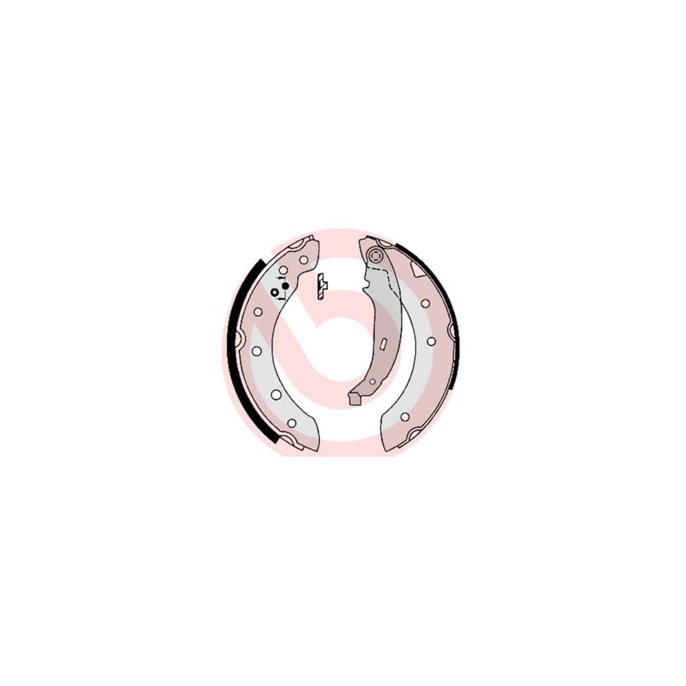 Set saboti frana BREMBO S 61 520