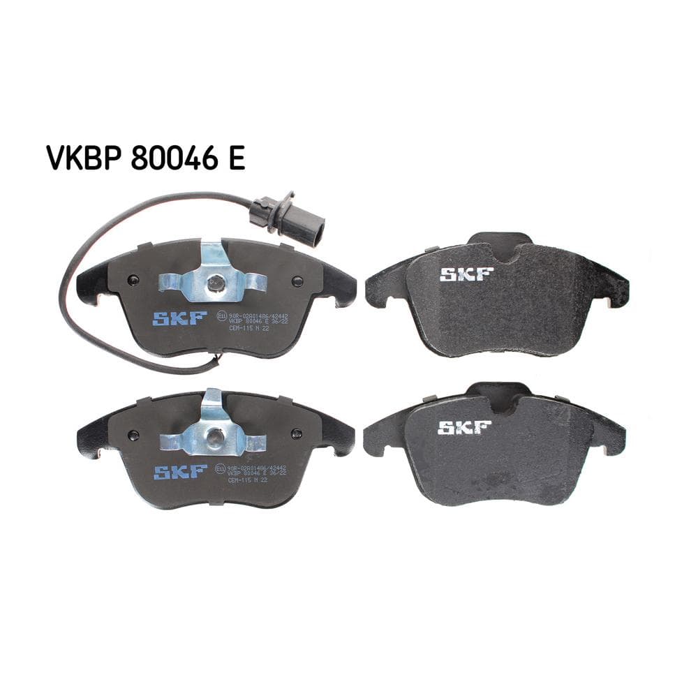 Set placute frana disc SKF VKBP 80046 E