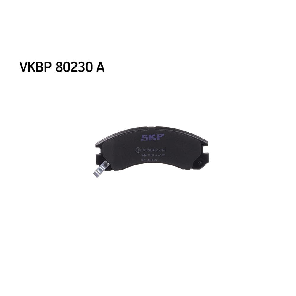 Set placute frana disc SKF VKBP 80230 A