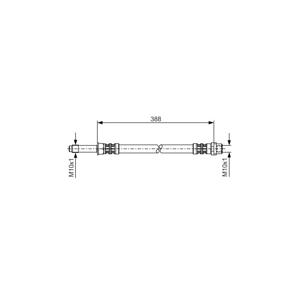 Furtun frana BOSCH 1 987 476 300