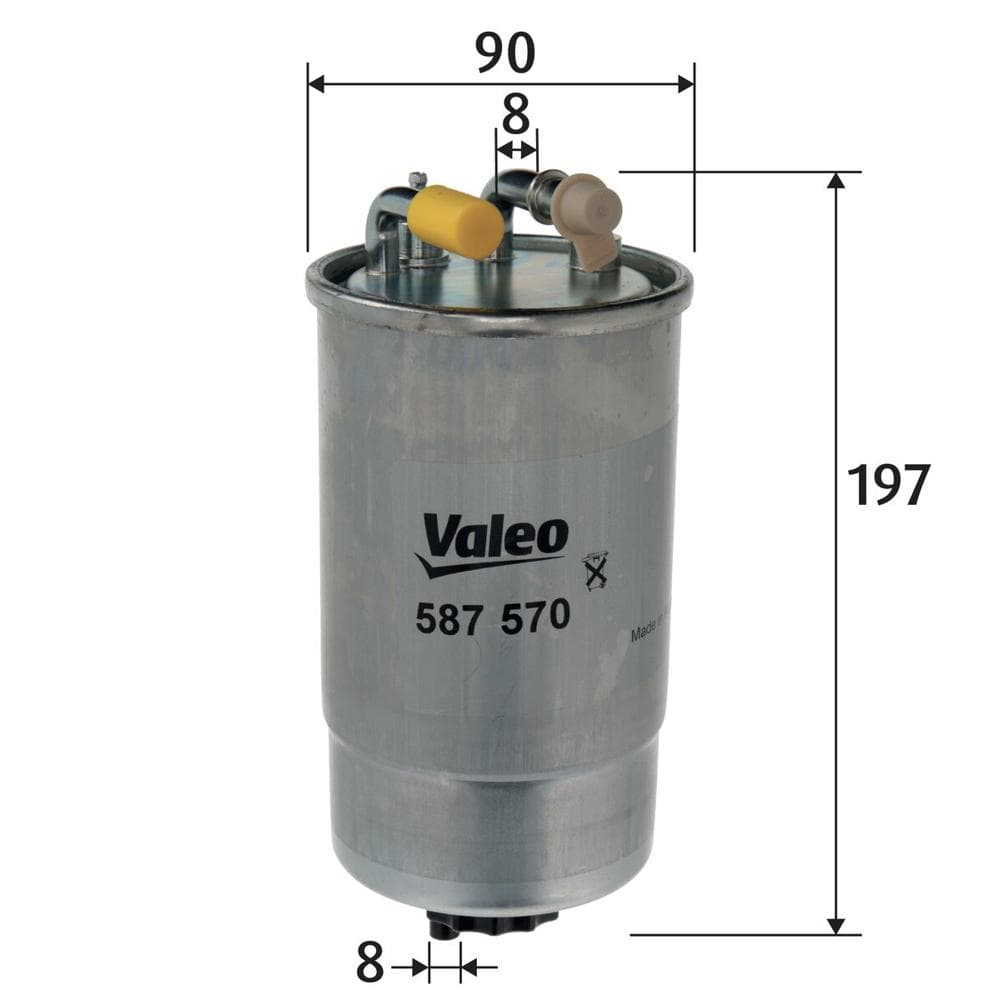 Filtru combustibil VALEO 587570
