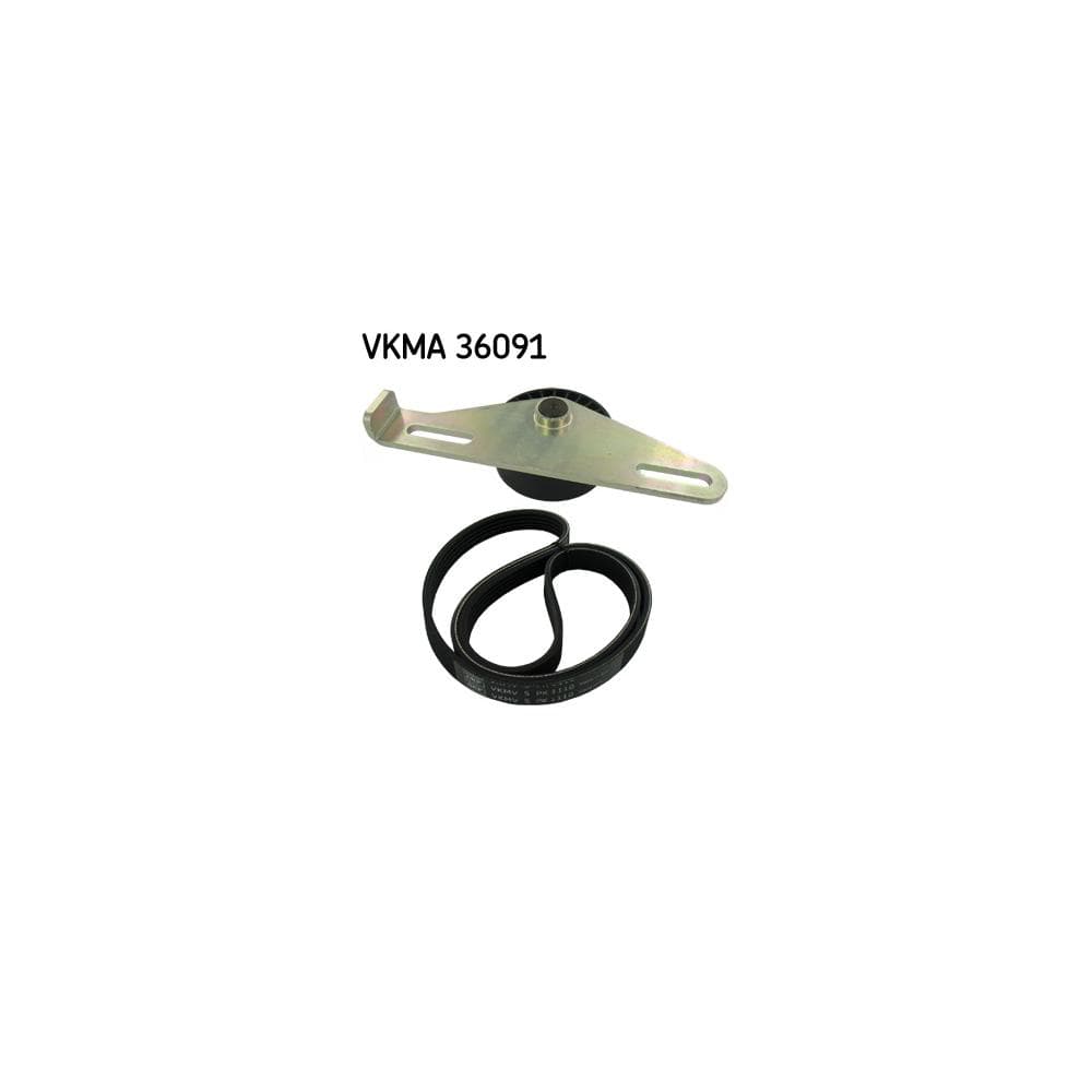 Set curea transmisie cu caneluri SKF VKMA 36091