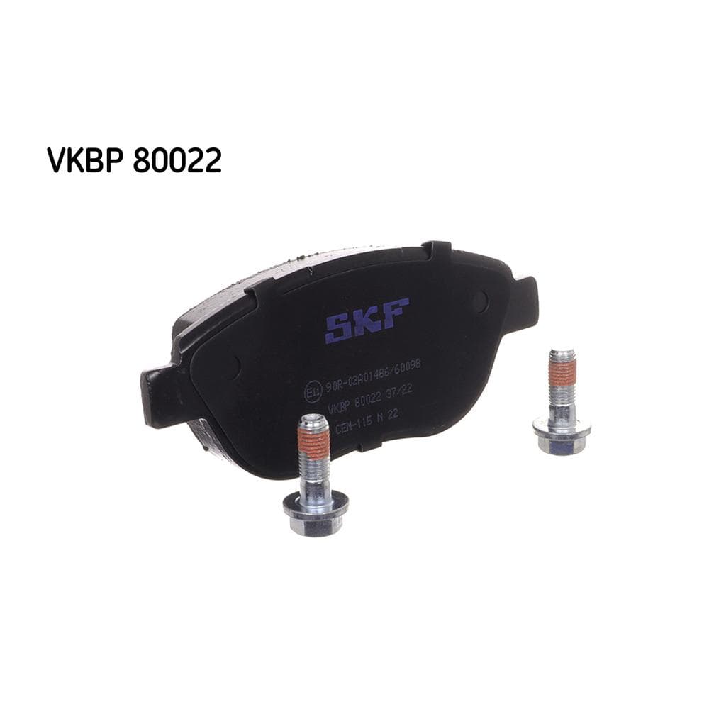 Set placute frana disc SKF VKBP 80022