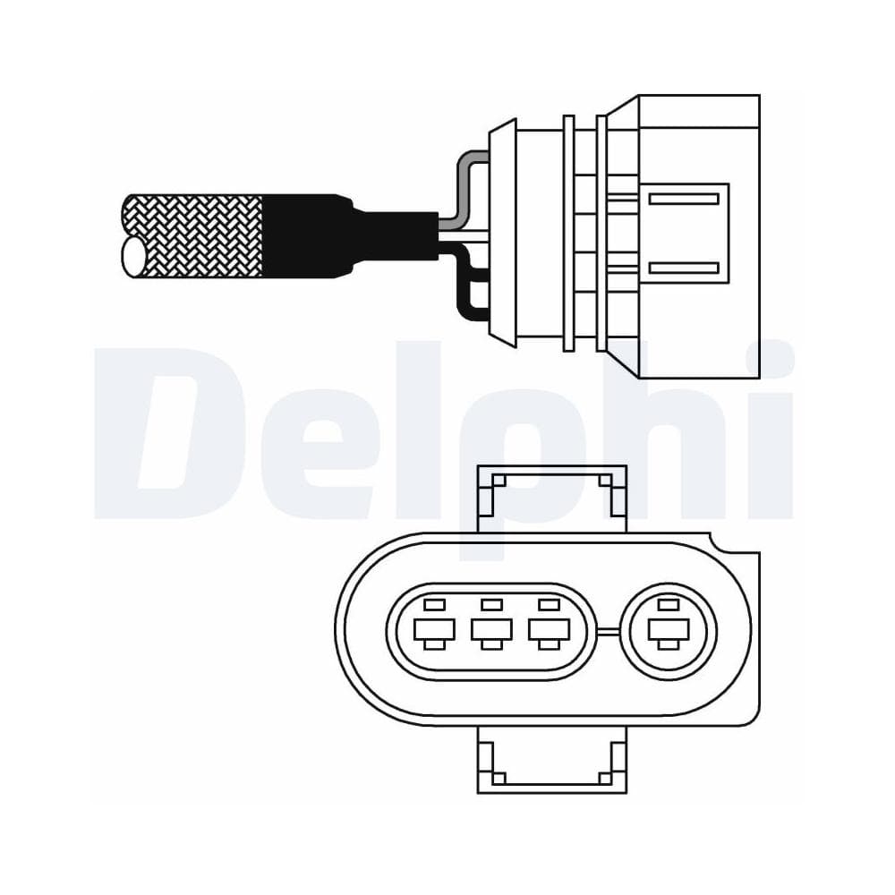 Sonda Lambda DELPHI ES10980-12B1