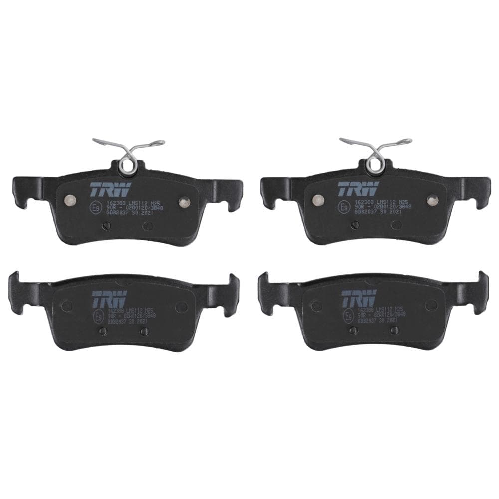 Set placute frana disc TRW GDB2037