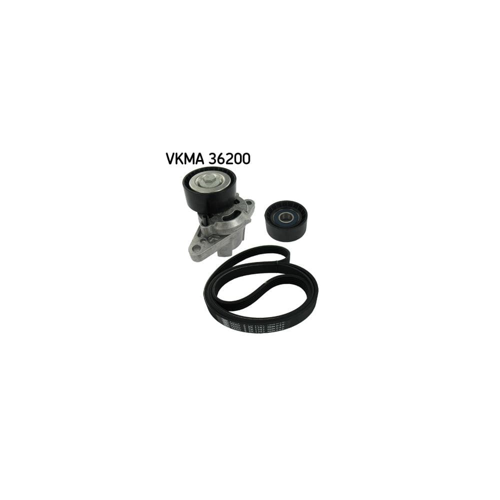 Set curea transmisie cu caneluri SKF VKMA 36200