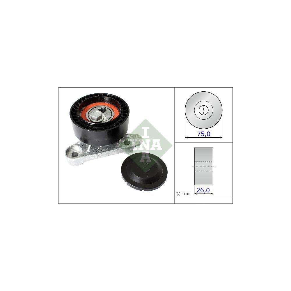 rola intinzator,curea transmisie Schaeffler INA 531 0871 10