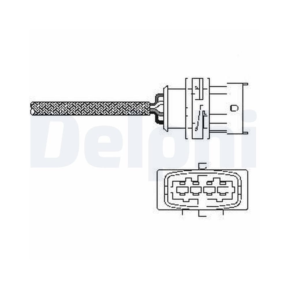 Sonda Lambda DELPHI ES10789-12B1