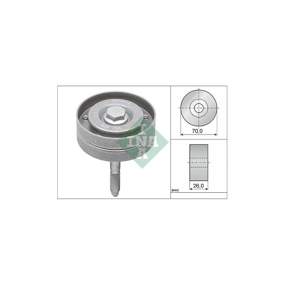 Rola ghidare/conducere, curea transmisie Schaeffler INA 532 0596 10