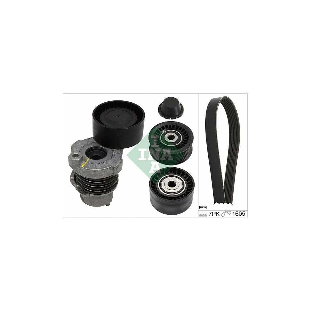 Set curea transmisie cu caneluri Schaeffler INA 529 0194 10