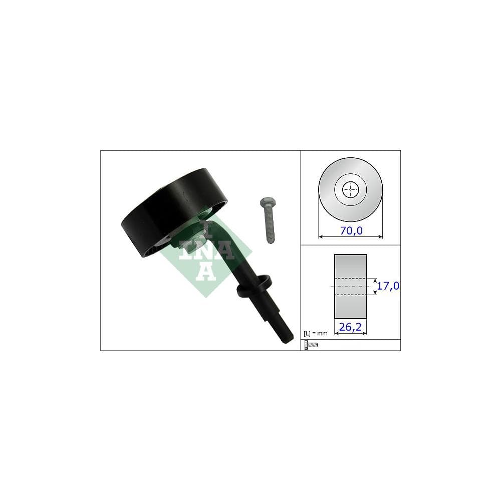 rola intinzator,curea transmisie Schaeffler INA 531 0783 10