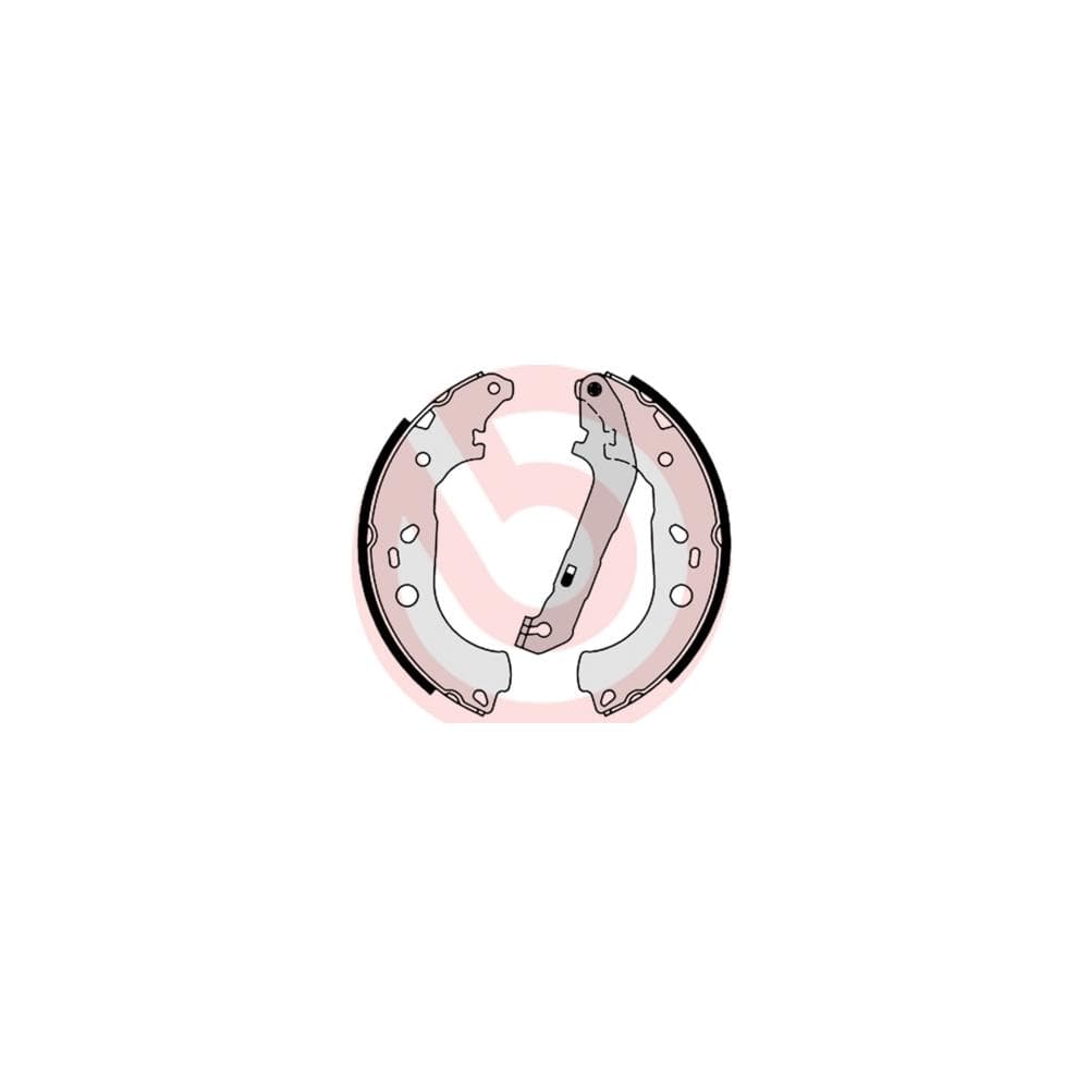 Set saboti frana BREMBO S 24 534