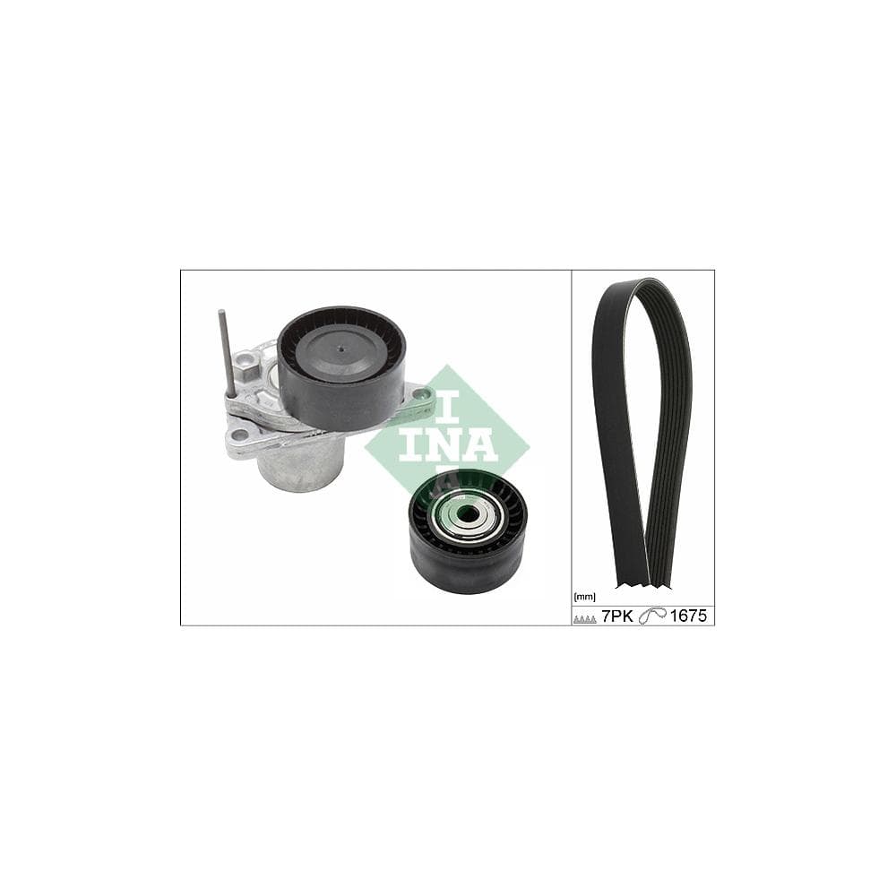 Set curea transmisie cu caneluri Schaeffler INA 529 0247 10