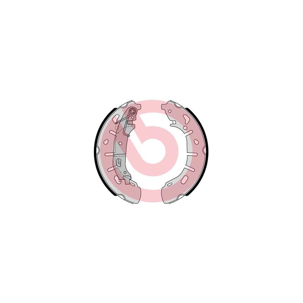Set saboti frana BREMBO S 59 531