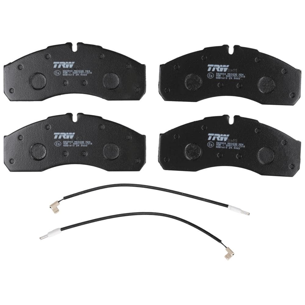 Set placute frana disc TRW GDB1610