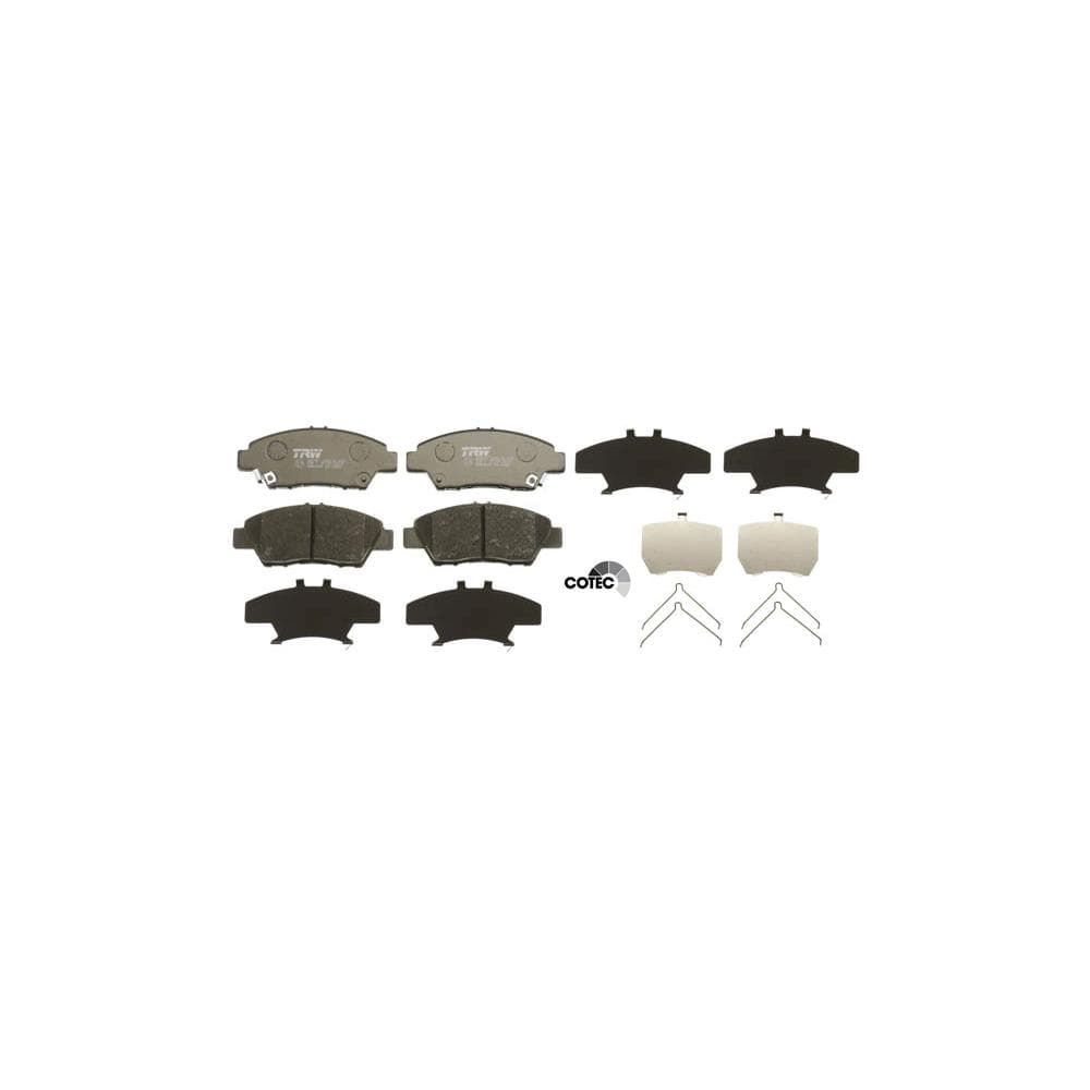 Set placute frana disc TRW GDB3493