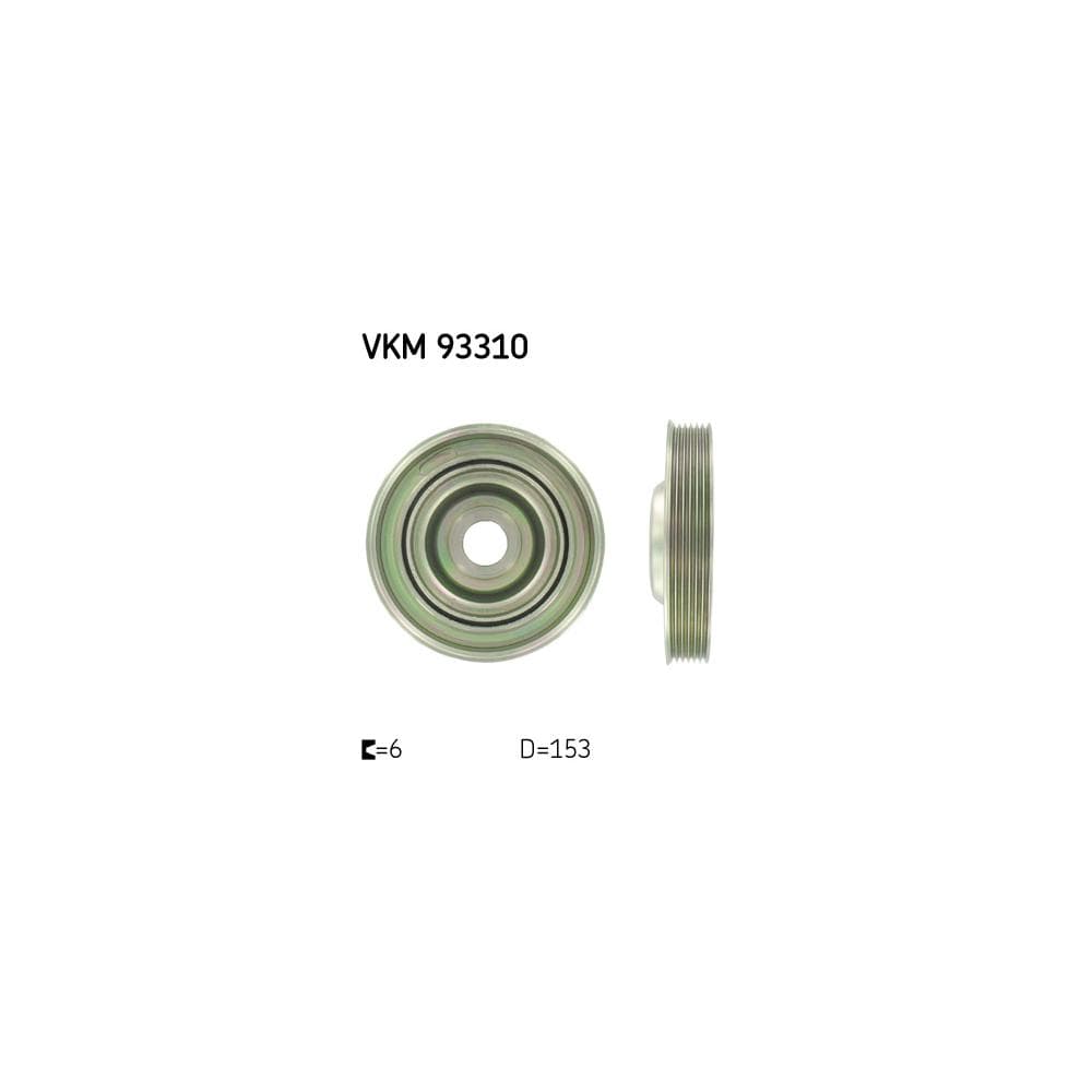 Fulie curea, arbore cotit SKF VKM 93310