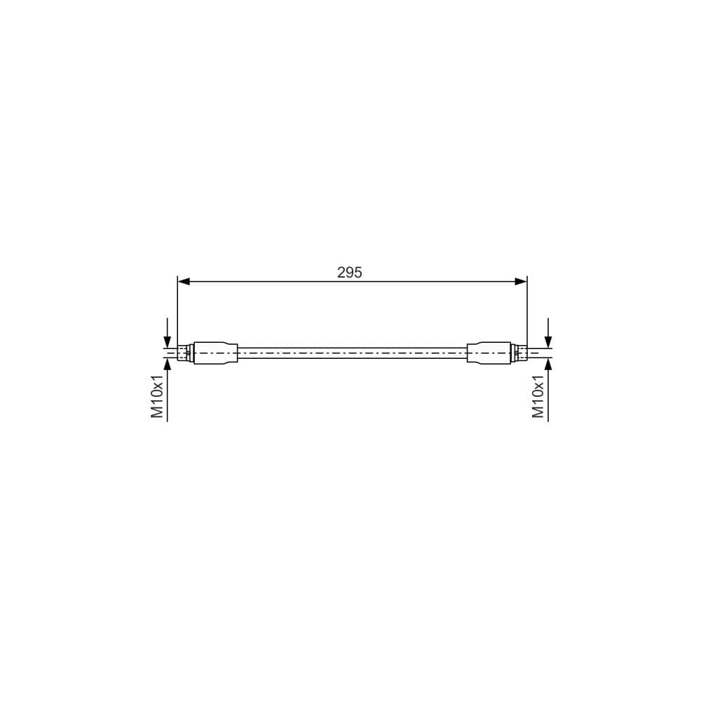 Furtun frana BOSCH 1 987 476 717