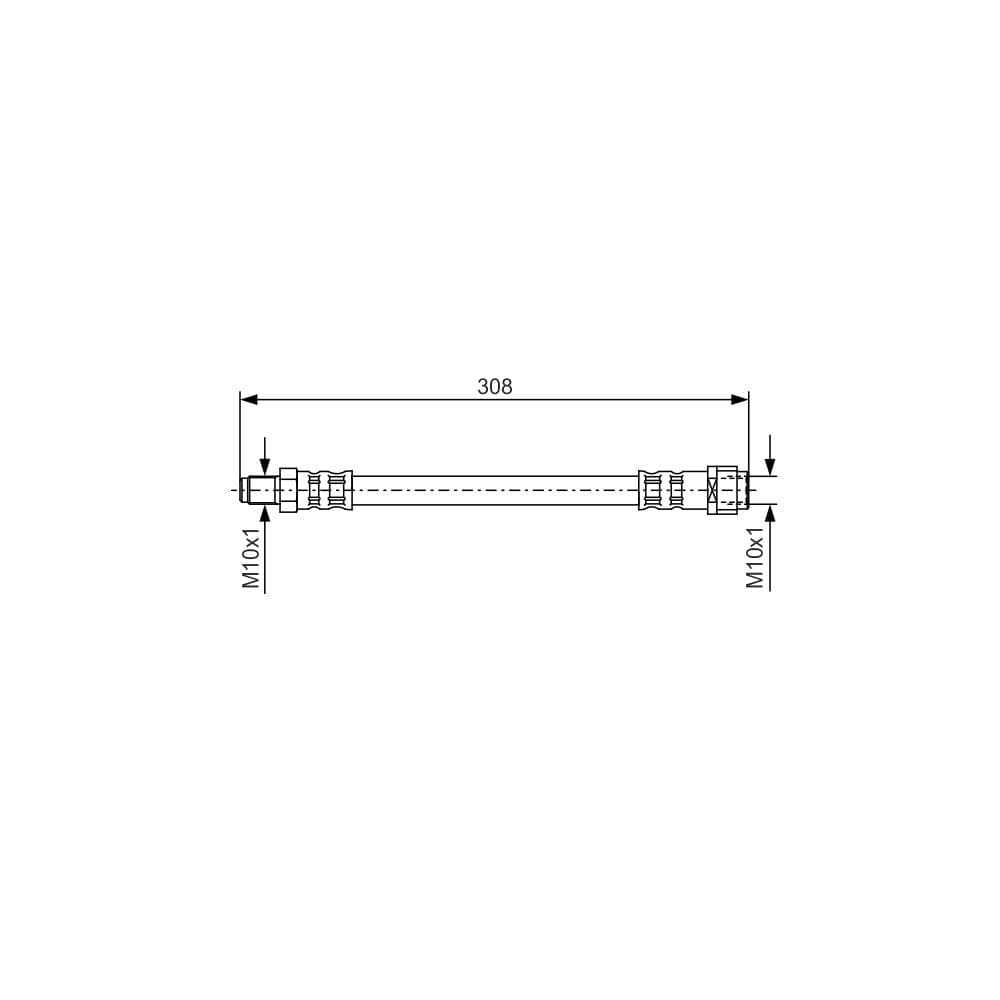 Furtun frana BOSCH 1 987 476 427