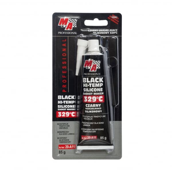 Etansant siliconic negru - blister 85 g