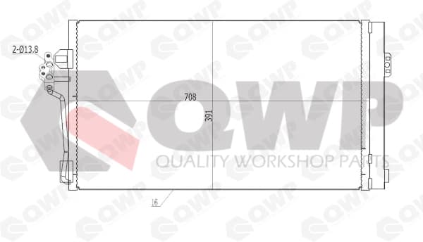 Condensator, climatizare QWP WAC122