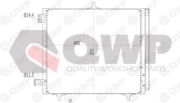 Condensator, climatizare QWP WAC146
