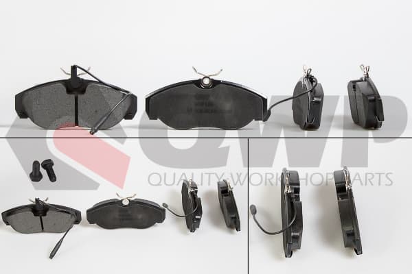 Set placute frana, frana disc QWP WBP135