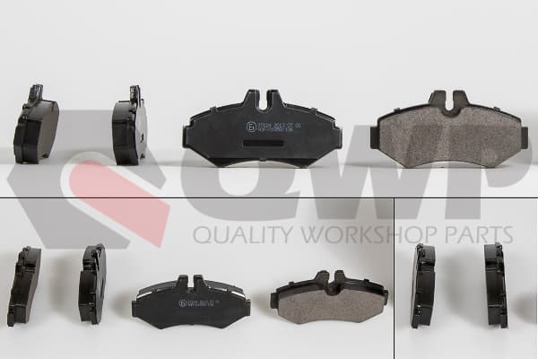 Set placute frana, frana disc QWP WBP226