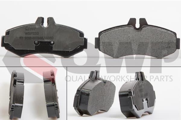 Set placute frana, frana disc QWP WBP233