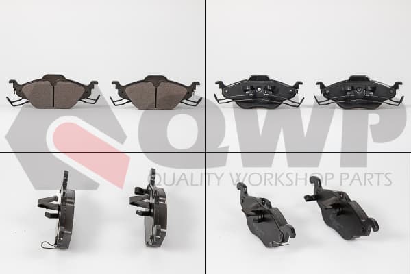 Set placute frana, frana disc QWP WBP249