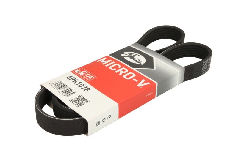 Curea transmisie cu caneluri GATES 6PK1078