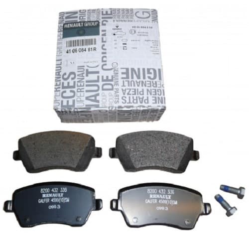 Set placute frana, frana disc RENAULT 410608481R