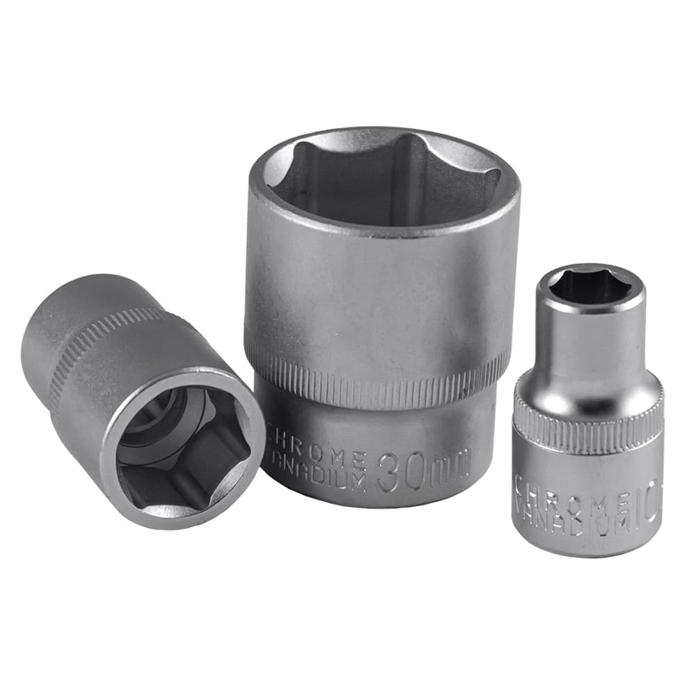 Tubulara Scurta 6 Fete 1 2 24 Mm Cromat - Jbm