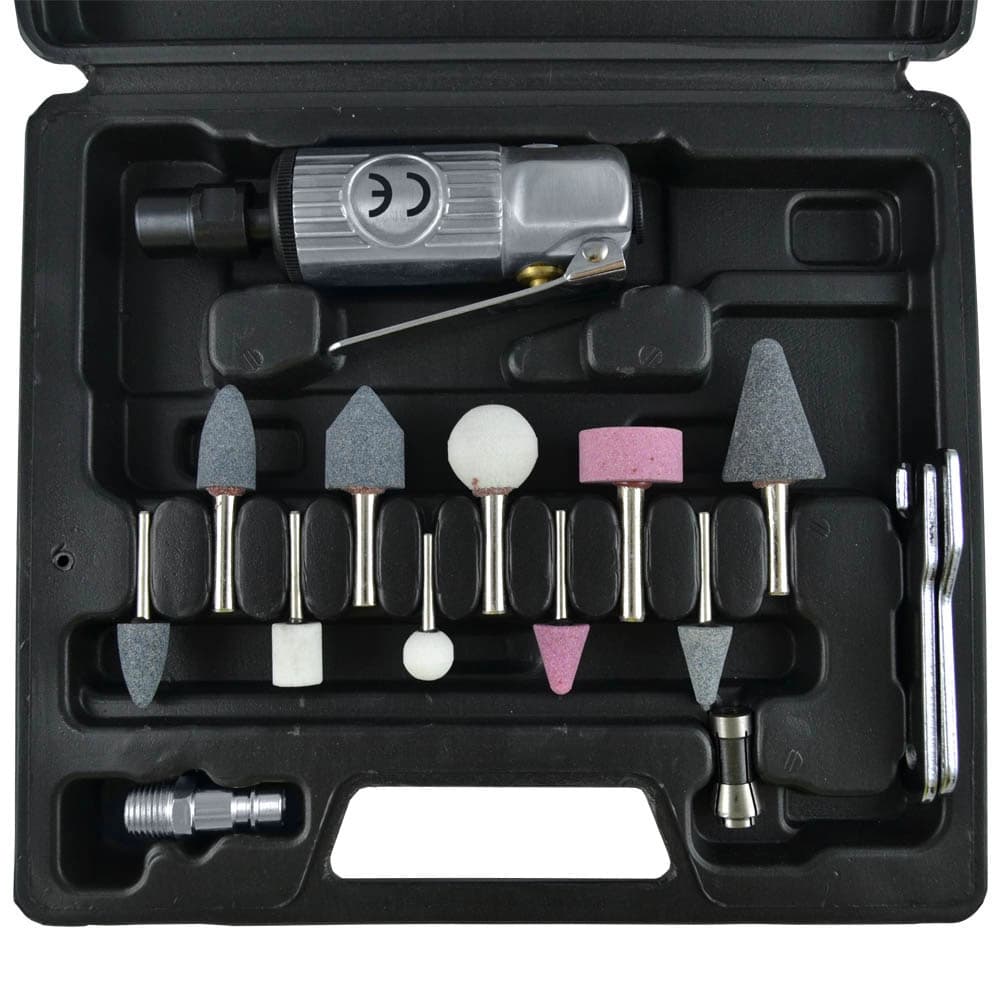 Trusa De 16 Piese Cu Polizor Drept Pneumatic Jbm