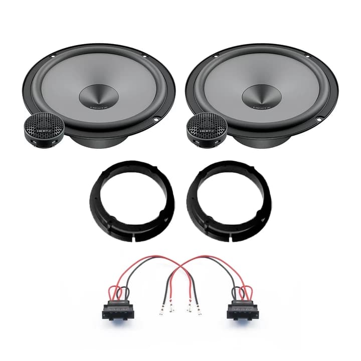 Pachet difuzoare auto Hertz Uno dedicat usi fata Audi A2 2000-2005, RMS 75 W