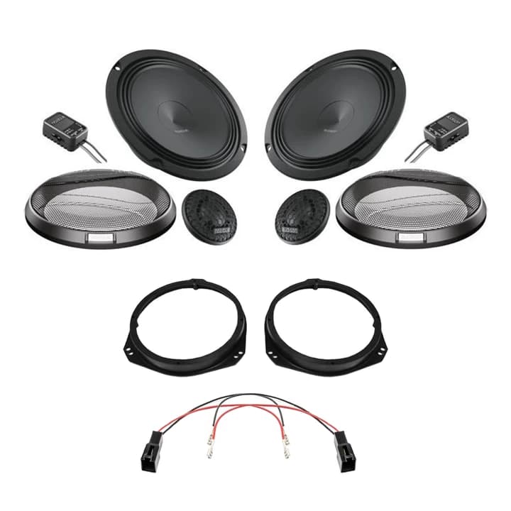 Pachet difuzoare auto Audison Prima dedicat usi fata Alfa Romeo Giulia, RMS 100 W
