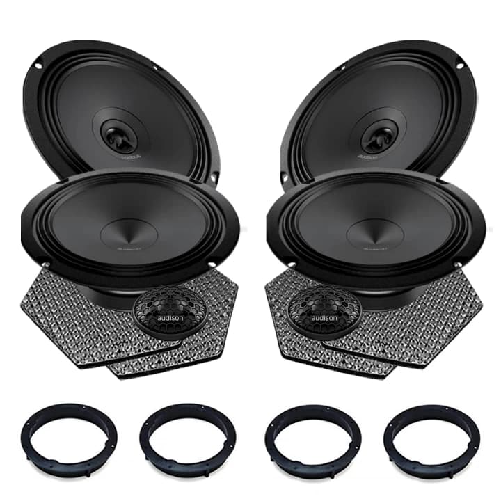 Pachet difuzoare auto Audison Prima dedicat Skoda Fabia 2014-2021, RMS 100W