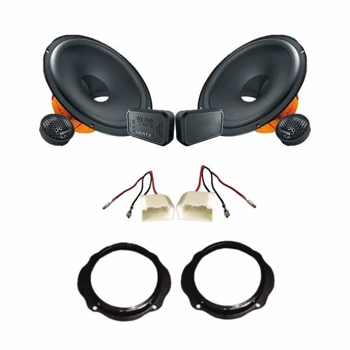 Pachet difuzoare auto Hertz Dieci dedicat usi fata Ford Focus C-Max 2003-2010, RMS 80W