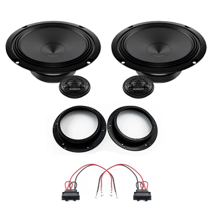Pachet difuzoare auto Audison Prima dedicat usi fata Volkswagen Passat B8 2014-, RMS 100W