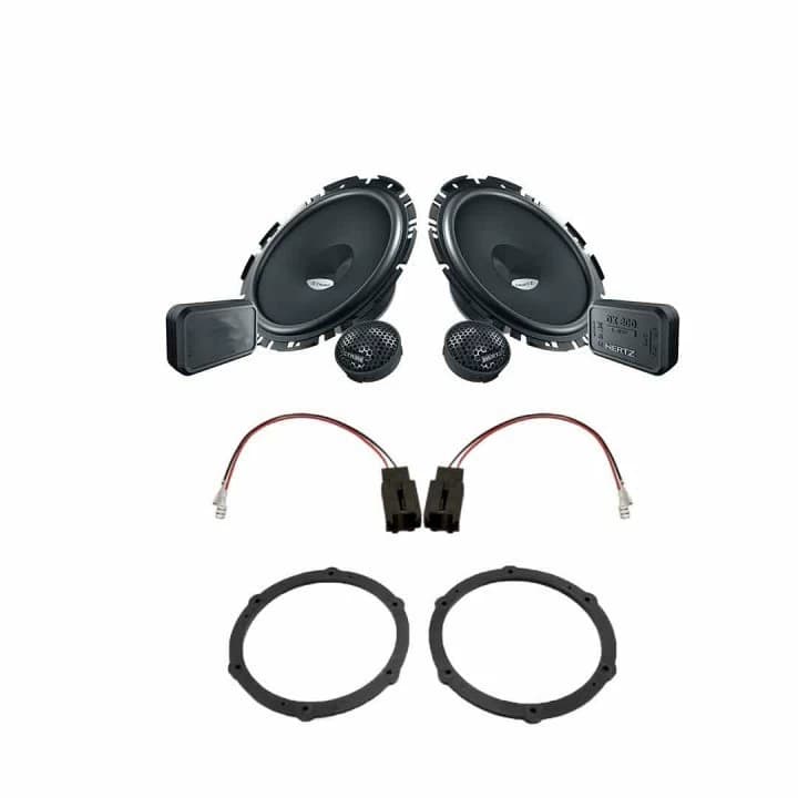 Pachet difuzoare auto Hertz Dieci dedicat usi fata Peugeot 5008 2009-2017, RMS 80W