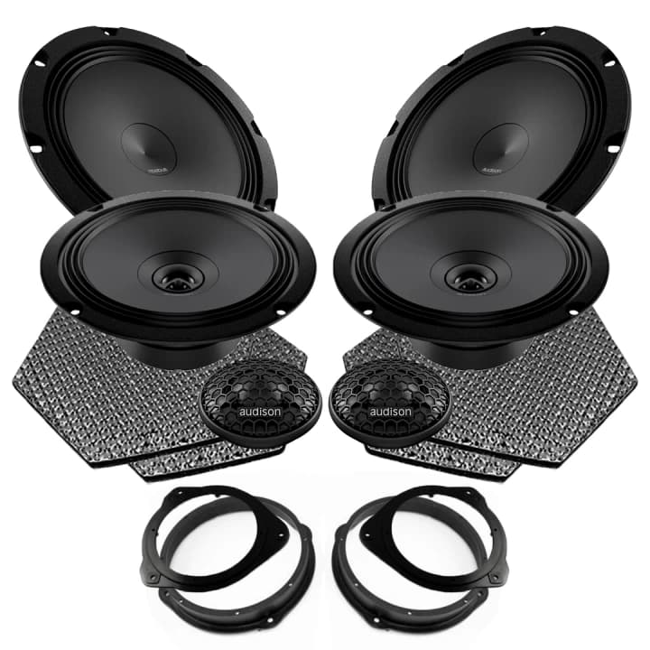 Pachet difuzoare auto Audison Prima dedicat Audi A3 Coupe 2013-2020 , RMS 100 W
