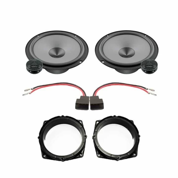 Pachet difuzoare auto Hertz Uno dedicat usi fata Mitsubishi Colt 2004-2012, RMS 55W