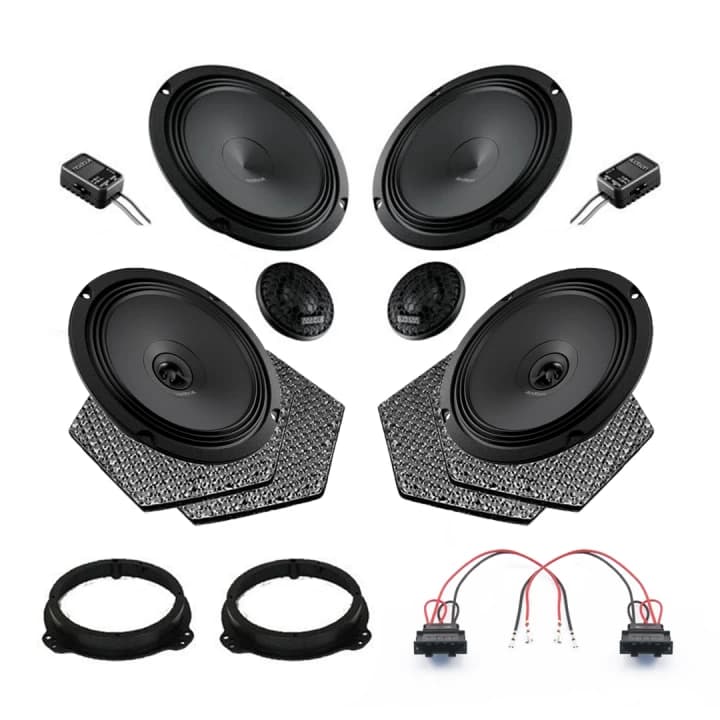 Pachet difuzoare auto Audison Prima dedicat Audi A3 2013-2020, RMS 100 W, 200mm