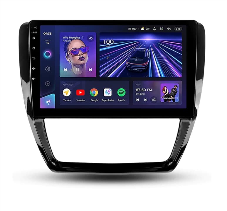 Navigatie Auto Teyes CC3 360° Volkswagen Jetta 6 2011-2018 6+128GB 10.2" QLED Octa-core 1.8Ghz, Android 4G Bluetooth 5.1 DSP
