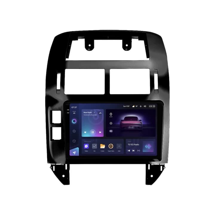 Navigatie Auto Teyes CC3 2K Volkswagen Polo 4 2001-2009 4+64GB 9.5" QLED Octa-core 2Ghz, Android 4G Bluetooth 5.1 DSP
