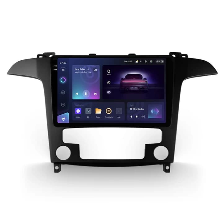 Navigatie Auto Teyes CC3 2K Ford S-MAX 2006-2015 6+128GB 9.5" QLED Octa-core 2Ghz, Android 4G Bluetooth 5.1 DSP