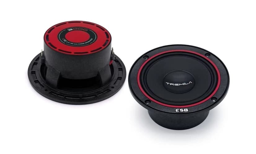 Difuzoare auto ESB 3000 3.90 set componente, 90mm, 60W RMS, 4Ω, set 2 difuzoare