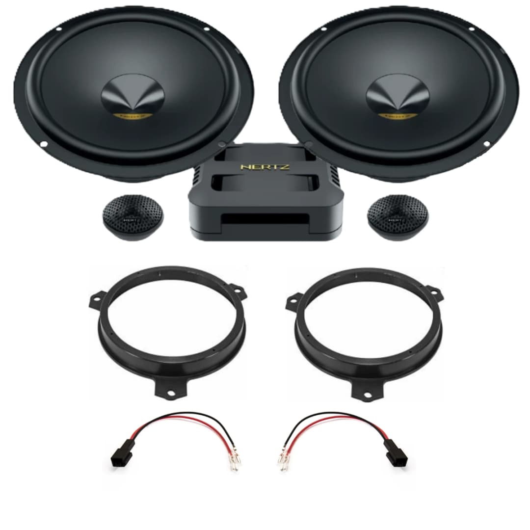 Pachet Difuzoare Auto usi Fata Toyota Yaris 2021-2023 Hertz Dieci Pro 80 W